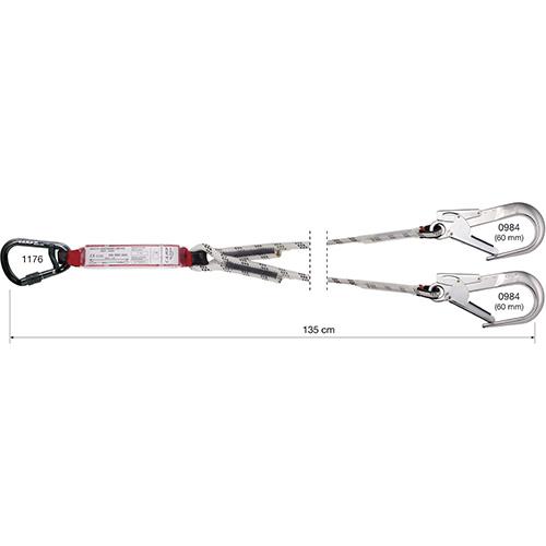 C.A.M.P. C.A.M.P. SHOCK ABSORBER LIMITED ROPE, Cordino rope double 135 cm C.A.M.P.