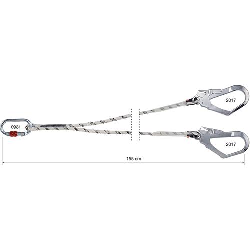 C.A.M.P. C.A.M.P. ROPE LANYARD DOUBLE 155 cm