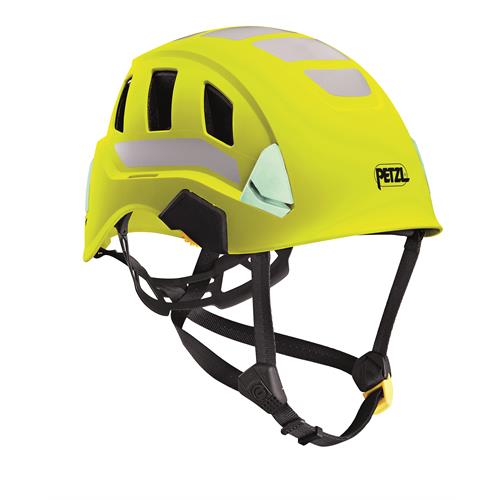 Petzl Petzl STRATO VENT HI-VIZ, casco alta visibilità leggero e ventilato giallo PETZL