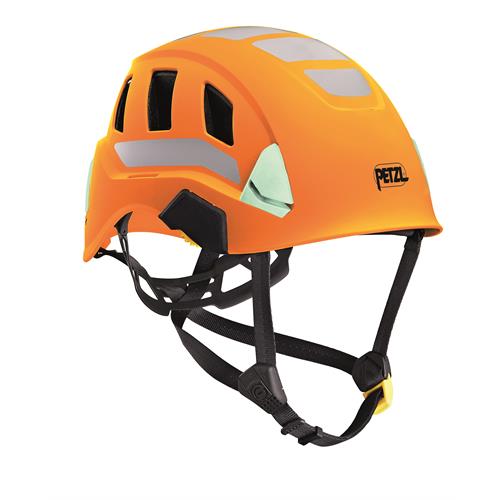 Petzl Petzl STRATO VENT HI-VIZ, casco alta visibilità leggero e ventilato arancione PETZL