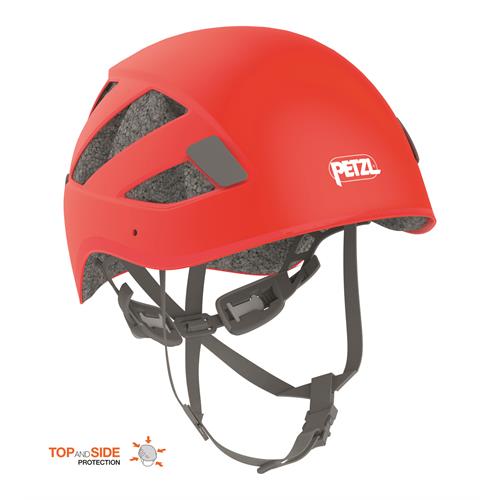 Petzl Petzl BOREO, casco robusto per arrampicata e alpinismo rosso PETZL