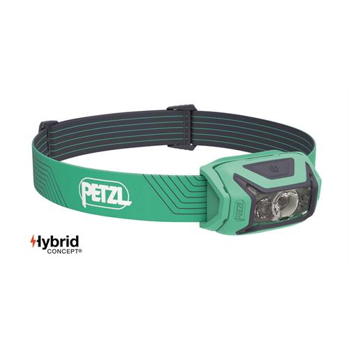 Petzl Petzl ACTIK® Lampada frontale potente di facile utilizzo con illuminazione rossa. 450 lumen