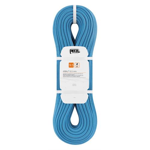 Petzl Petzl ARIAL® 9.5 mm Corda singola leggera e resistente con diametro da 9,5 mm con trattamento Duratec Dry per l’arrampicata e l’alpinismo