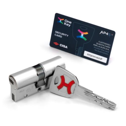 CISA CISA DOPPIO CILINDRO PREDISPOSTO MONTAGGIO POMOLO a PROFILO EUROPEO AP4 s 35-45