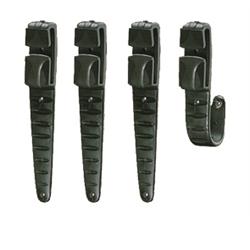 4 GANCETTI DI FISSAGGIO PER LAMPADA SU CASCO CROCHLAMP l