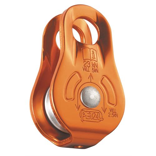 Petzl Petzl CARRUCOLA FIXE ARANCIO