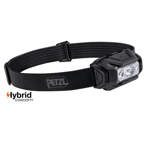 Petzl Petzl ARIA® 2 RGB Lampada frontale compatta, robusta e impermeabile, adatta alla visione di prossimità e agli spostamenti e dotata di un’illuminazione bianca o rossa/verde/blu. 450 lumen