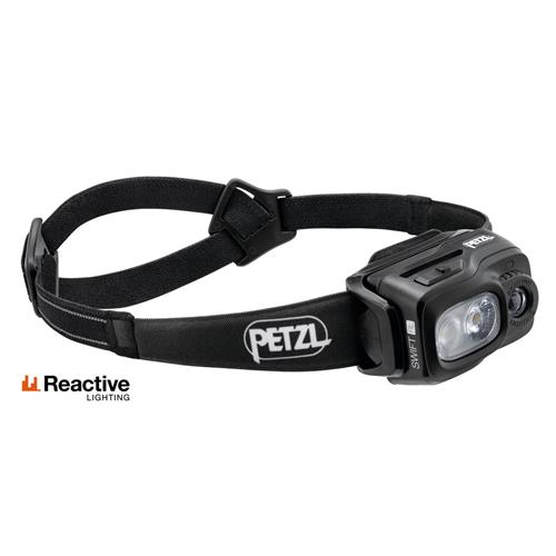 Petzl Petzl SWIFT® RL Lampada frontale compatta, ultrapotente e ricaricabile, dotata della tecnologia REACTIVE LIGHTING®. 1100 lumen