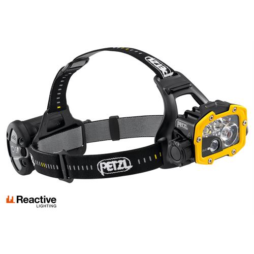 Petzl Petzl DUO RL Lampada frontale ultrapotente, multifunzione e ricaricabile, dotata della tecnologia REACTIVE LIGHTING®. 2800 lumen