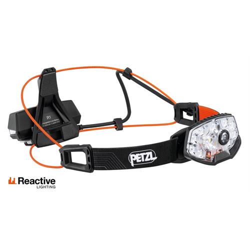 Petzl Petzl NAO® RL Lampada frontale ergonomica, ultrapotente e ricaricabile, dotata della tecnologia REACTIVE LIGHTING®. 1500 lumen