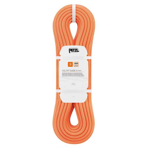 Petzl Petzl VOLTA® GUIDE 9 mm Corda multitipo ultraleggera da 9 mm di diametro con trattamento Guide UIAA Dry per la performance estrema in arrampicata o alpinismo