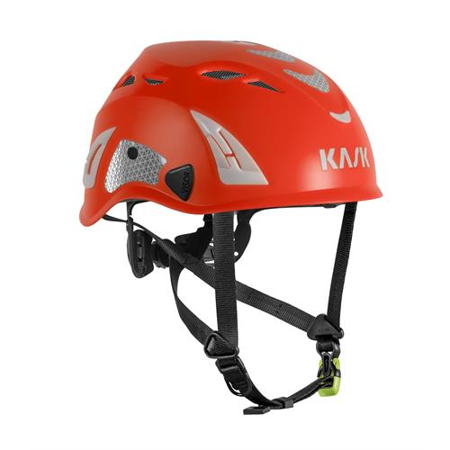 Kask Kask KASK Casco da lavoro SUPERPLASMA PL HI-VIZ ROSSO FLUO WHE00109 -EN 12492