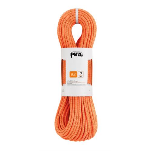 Petzl Petzl VOLTA, corda ultraleggera da 9,2 mm per l’alpinismo e arrampicata arancione PETZL