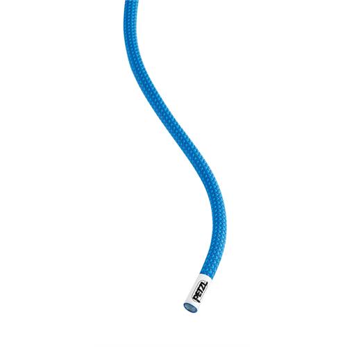 Petzl Petzl RUMBA, mezza corda da 8 mm per l'arrampicata e l'alpinismo blu, con trattamento Duratec Dry PETZL